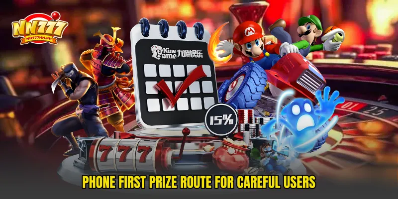 Phone first prize route for careful users